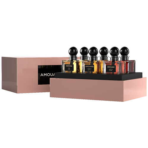 Amouage Attar Luxury Coffret Set Набор унисекс 72 ml (Parfum 6 x 12 ml)