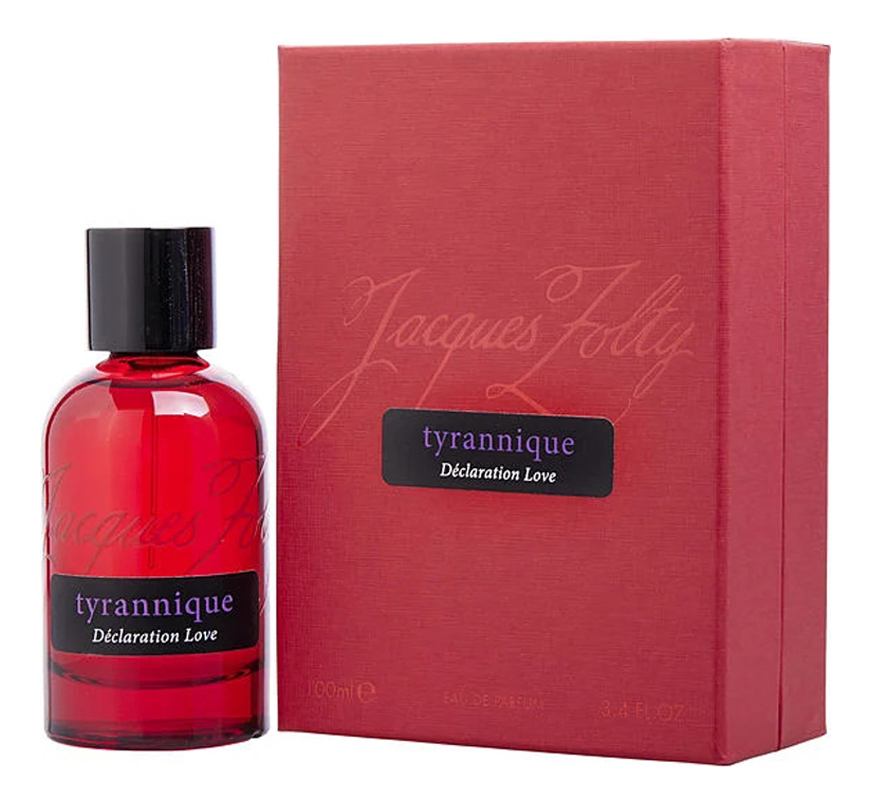 Jacques Zolty Declaration Love - Tyrannique Парфюмерная вода для женщин 100 ml