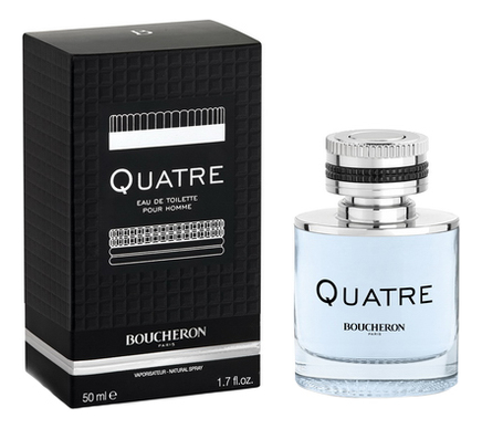 Boucheron Quatre Pour Homme Туалетная вода для мужчин 50 ml