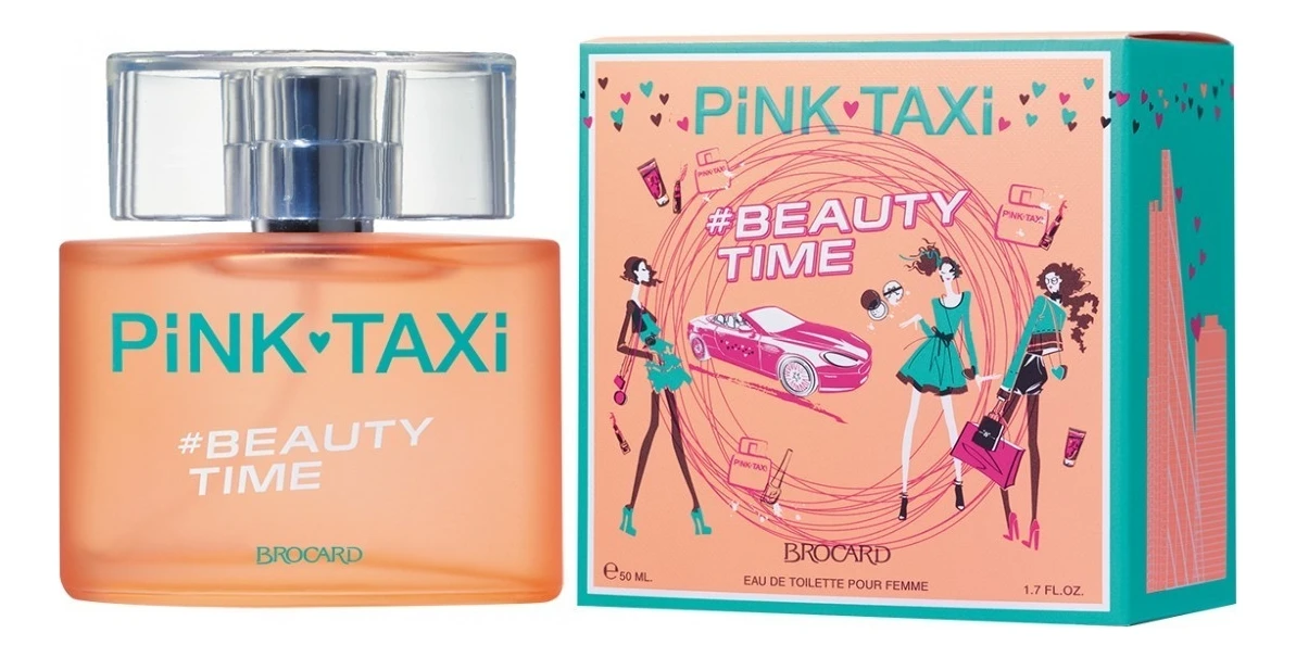 Brocard Pink Taxi Beauty Time