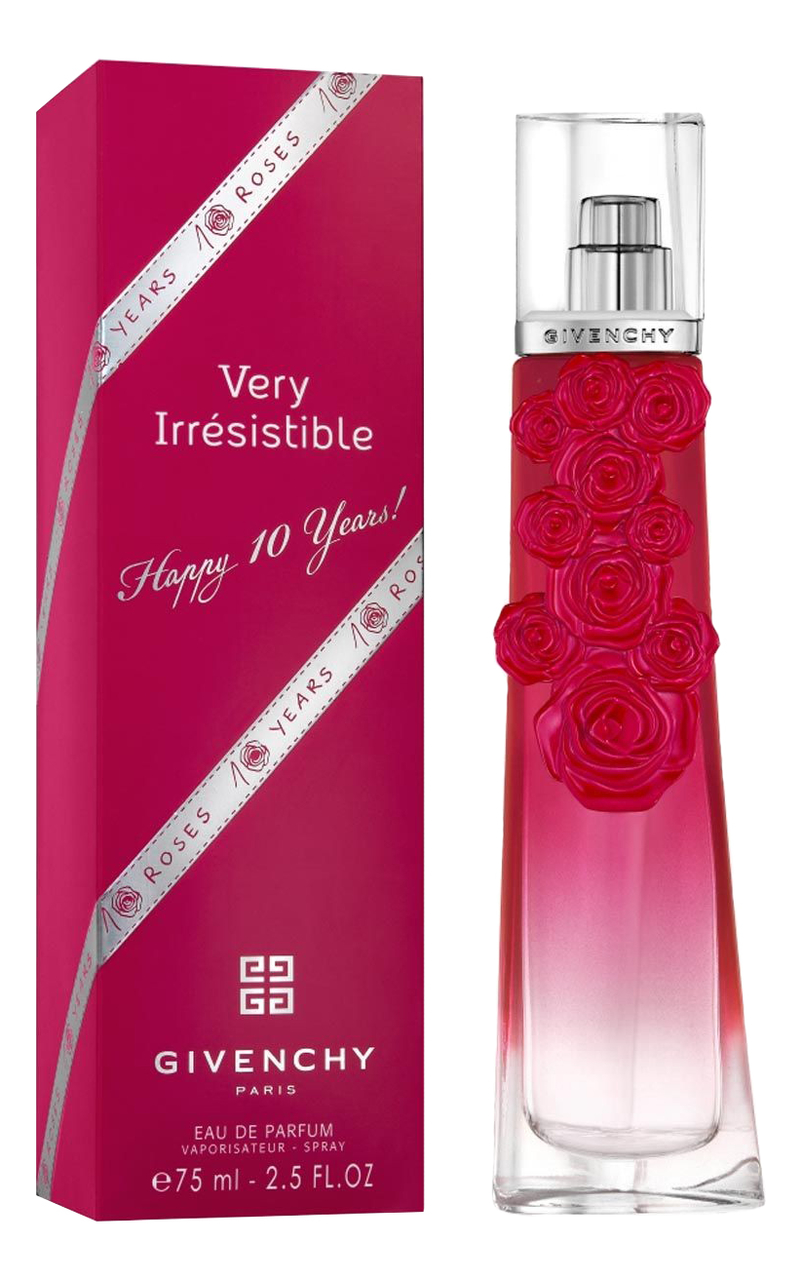GIVENCHY Very Irresistible Happy 10 Years Парфюмерная вода для женщин 75 ml