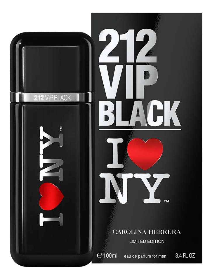 CAROLINA HERRERA 212 VIP Black I NY