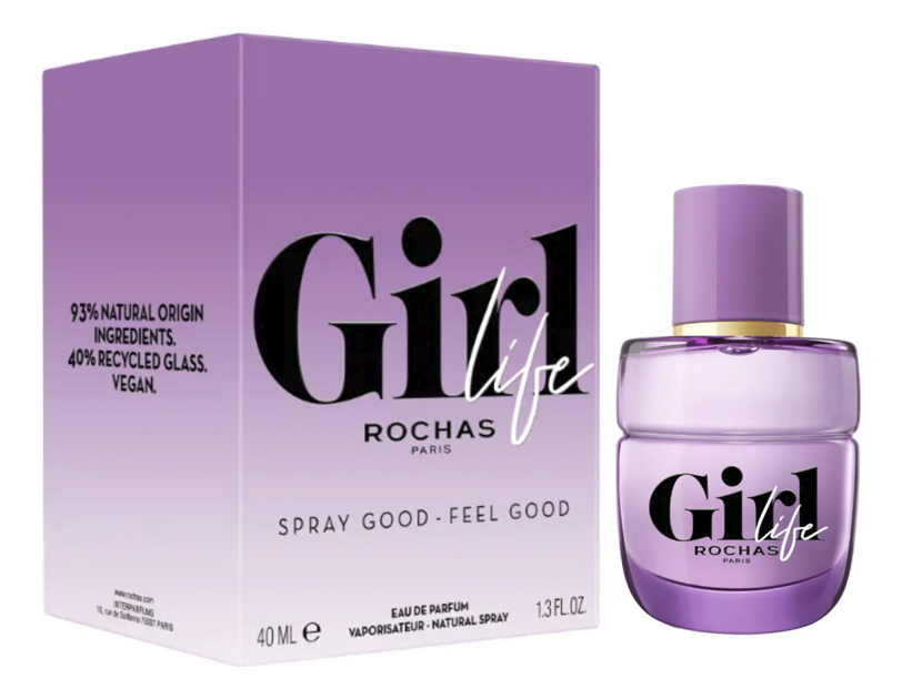 Rochas Girl Life Парфюмерная вода для женщин 40 ml