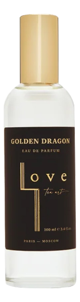 Love Tea Art Golden Dragon