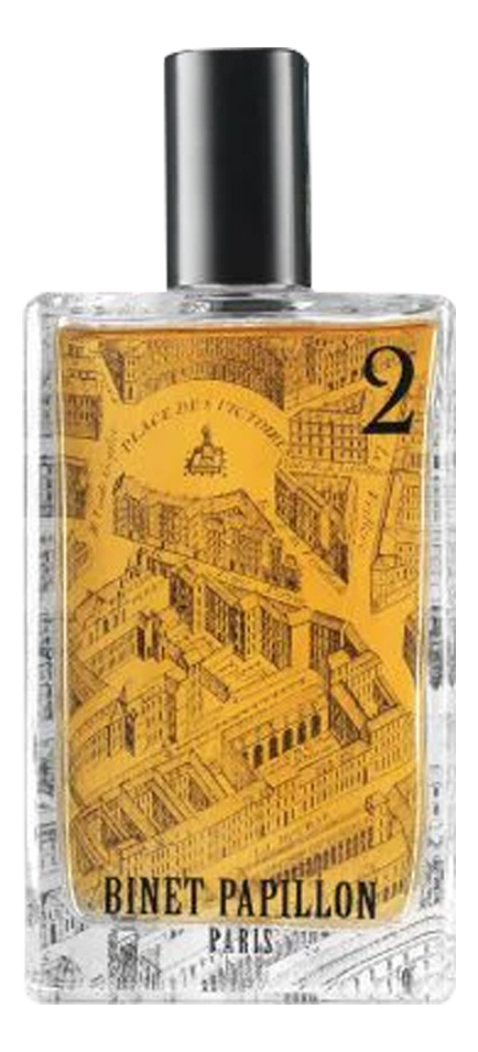 Binet-Papillon Nº 2 Ambre Demi-Deuil
