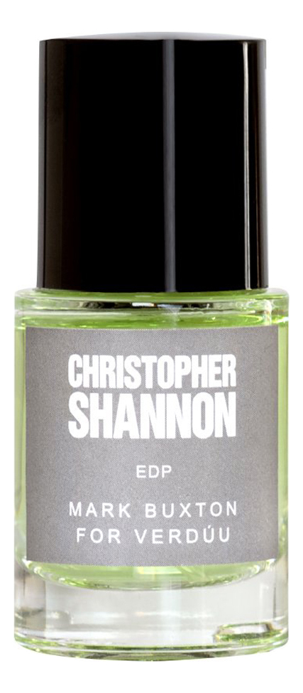 Mark Buxton Perfumes Verduu Christopher Shannon