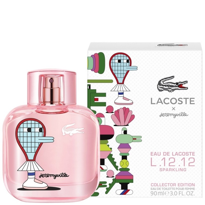 LACOSTE Eau de Lacoste L.12.12 Sparkling Collector Edition Pour Femme x Jeremyville