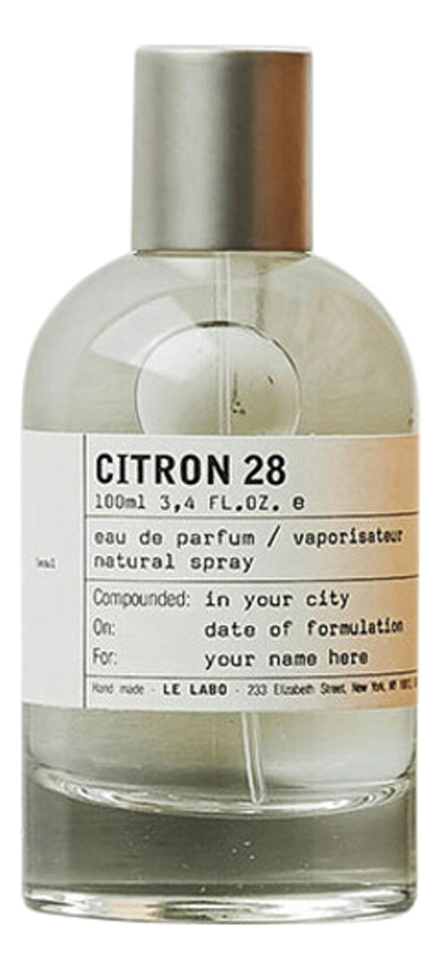 Le Labo Citron 28, Seoul
