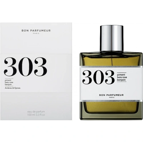 Bon Parfumeur 303 piment, baie rose, benjoin
