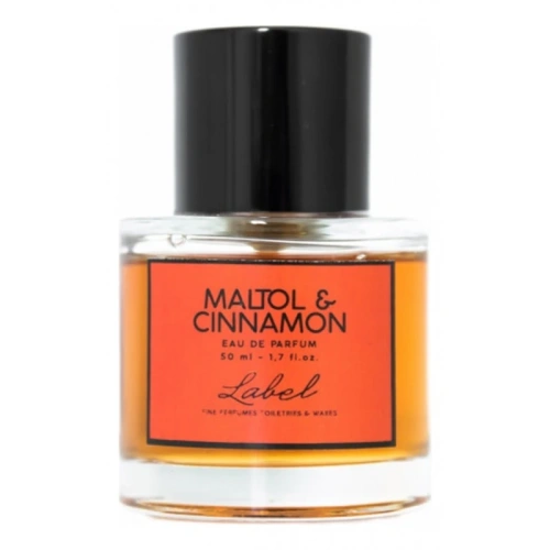 Label Maltol & Cinnamon